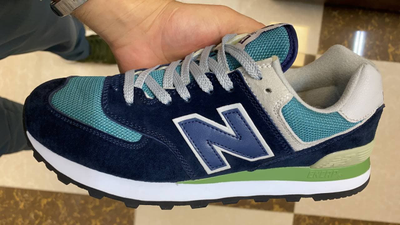 New Balance 574 Blue Light Blue