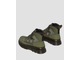 Ботинки Dr Martens Boury Leather Casual Boots Khaki Green Ajax