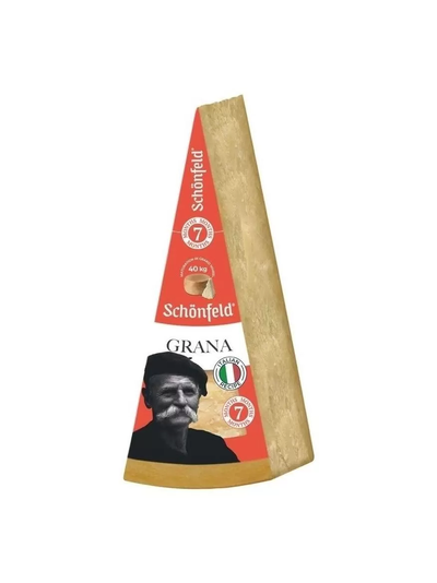 Сыр твёрдый Schonfeld ГРАНА, срок созревания 7 месяцев