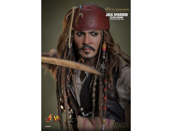 Капитан Джек Воробей (Джонни Депп, "Пираты Карибского Моря", Pirates of the Caribbean) - Коллекционная фигурка 1/6 JACK SPARROW (DX38) - HOT TOYS