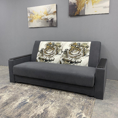 Диван -книжка с накладками и принтом (З)