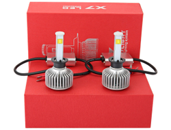Светодиодная лампа  H1 X7 Led, комплект 2шт