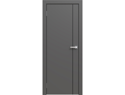Дверь Межкомнатная - ЭМАЛЬ LINE 01 (Графит)