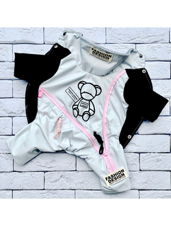 Limargy Дождевик для девочек с плюшевым подкладом "Bear"