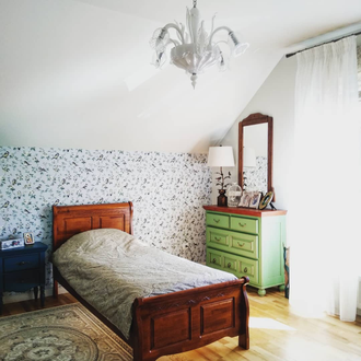 Комод Бьерт 1-8 четыре ящика из массива сосны 108 Х 43 Х 96 СМ