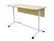 Стол ученический МЕГА двухместный, регулируемый, с экраном ЛДСП