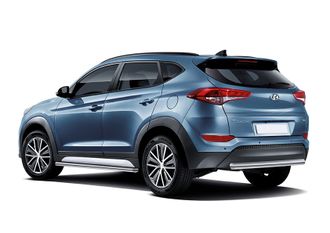 Защита заднего бампера для HYUNDAI TUCSON (2015-н.в.) RIVAL, РОССИЯ