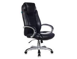 Кресло руководителя Бюрократ T-9923/BLACK-PU черный NE-16 искусственная кожа