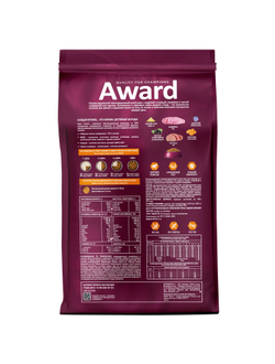 AWARD (Авард) сухой корм для щенков средних пород, Индейка, Курица 2 кг