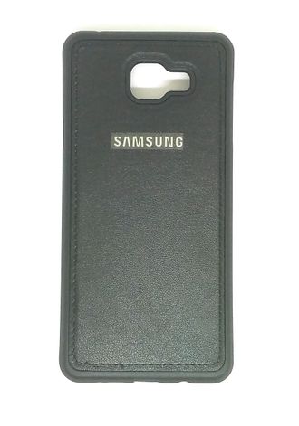 Защитная крышка силиконовая Samsung Galaxy A7 (2016) черная
