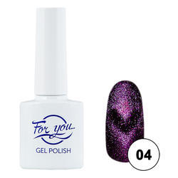 Гель-лак FOR YOU Cat's eye COSMO № 04