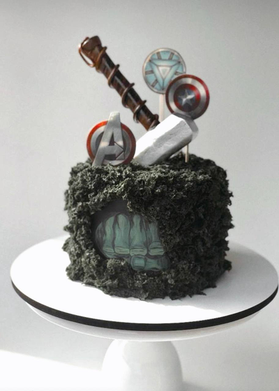 Торт супергерои