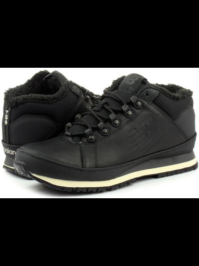 New Balance 754 Black Кожаные с мехом