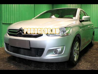 Защита радиатора Citroen C-Elysee 2013- black