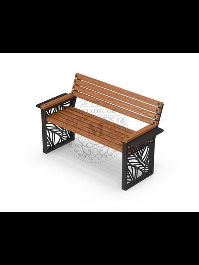 Metadecor Уличная скамья садовая Город от Метадекор Палермо Palermo