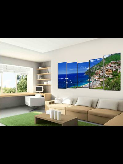 Модульная картина "Райский курорт"