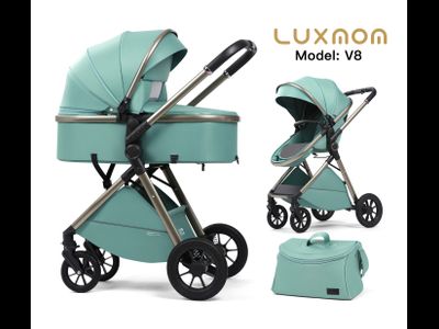 Детская коляска 2 в 1 Luxmom V2 Зеленый