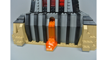 Лавовый Поток, протекающий прямо через Зáмок ДАРТА ВЕЙДЕРА (LEGO # 75251).