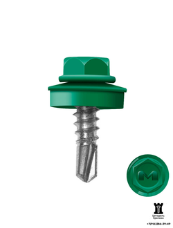 Саморез кровельный DAXMER 5.5х19 RAL 6005 (250 шт)