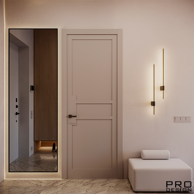 Межкомнатные двери Archi Line Горизонт 2400 мм,  каркас 42 мм, наружного открывания