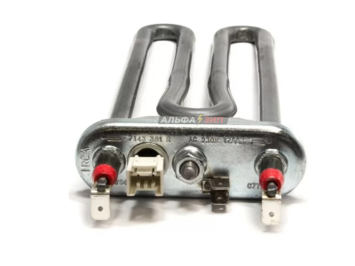 ТЭН 1750Вт с датчиком, длина 185мм для стиральных машин Zanussi, Electrolux, Aeg 1326475207