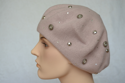 Берет Vizio 3633 розовый