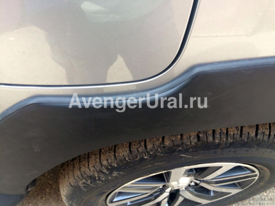 Расширители колесных арок OE-style, TOYOTA HILUX Revo, 2015-н.в.
