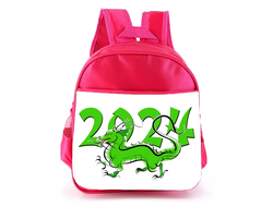Рюкзак розовый год Дракона №13