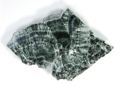 Клинохлор (серафинит), срез полированный с одной стороны, Россия, Иркутская область (107*73*20 мм, 103 г) №22011