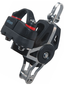 ВЕРТЛЮЖНЫЙ ОДНОШКИВНЫЙ ДВУХОБУШКОВЫЙ ШАРИКОПОДШИПНИКОВЫЙ С КУЛАЧКОВЫМ ЗАЖИМОМ БЛОК ALLEN BROTHERS DYNAMIC A2043-677, 2-6 ММ, 180-800 КГ, D 40