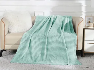 Плед Cleo ORRIZONTE двуспальный велсофт 180х200 180/014-OT