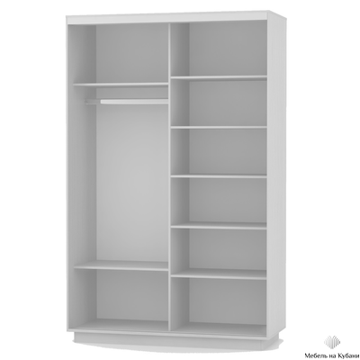 Прайм шкаф купе 2 дверный фасад лдсп/лдсп