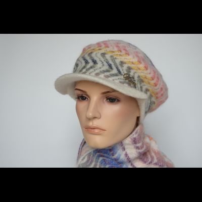 Разноцветный шарф хомут Vizio Визио Италия 5856 S 8