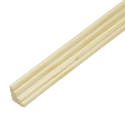 Раскладка срощенная угловая 15мм*15мм*2,5м