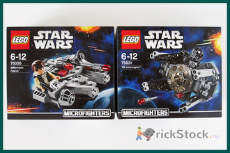 # 75031 Мини–«Перехватчик TIE» с Фигуркой / TIE Interceptor (Microfighter ― 2014)