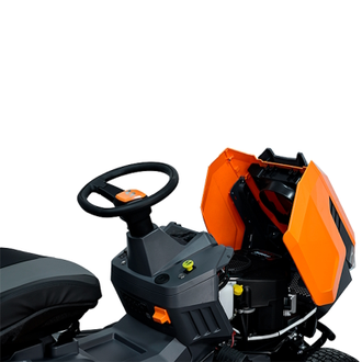 Газонокосилка с сиденьем Villartec MR1592H (Loncin 19 л.с, 546 см3, ширина кошения 92см, тр-ник 320 л)