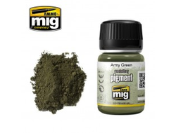 Ammo MIG: Пигмент "Army Green"