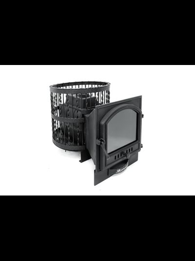 Печь банная Kennet Бастион 22 сетка ковка панорама