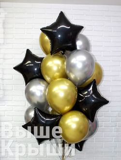 Сет воздушных шаров для него"Космо"