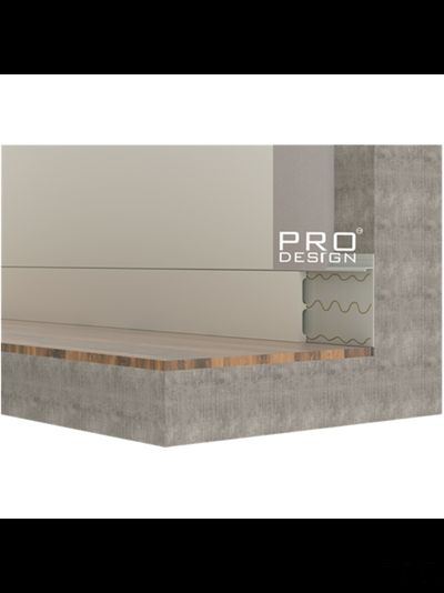 Вставка в плинтус Pro Design 80 мм (дюрополимер)