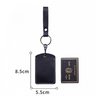 Чёрный чехол для большой метки сигнализации Starline, Pandora, Pandect, Призрак (8.5 на 5.5 см)