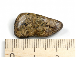 Бронзит, галтовка, Бразилия (22*12*7 мм, 3 г) №26928