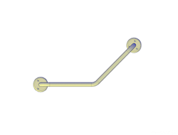Поручень угловой (135°) 200х200 мм