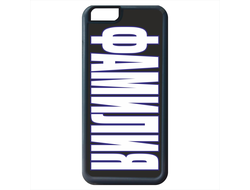 Чехол на телефон с текстом, именем, фамилией