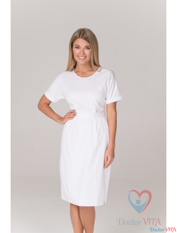 ПЛАТЬЕ медицинское Dr.Super "Jackline" белое