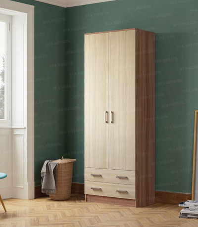 Шкаф "Дуэт" платяной 800 (Эра)