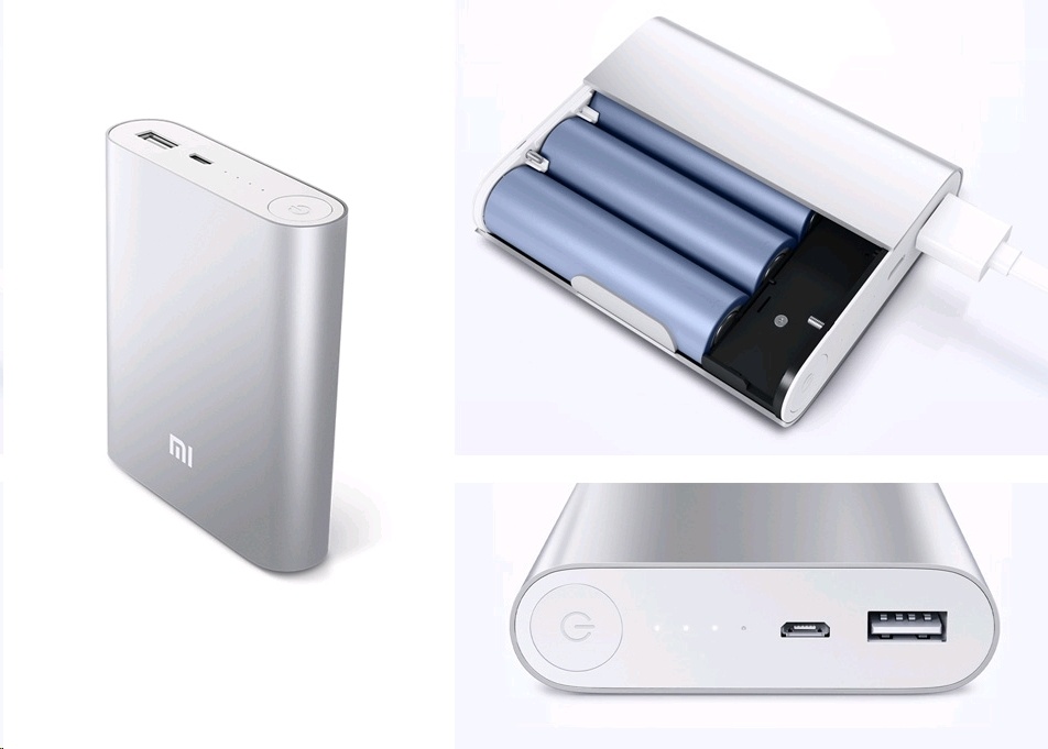 Литий-ионный портативный внешний аккумулятор POWER BANK XIAOMI 10400MAH ...
