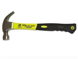Молоток-гвоздодер 450 гр с фиберглассовой ручкой