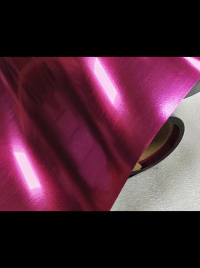 Термопленка "SEF" METALFLEX ЗЕРКАЛЬНЫЙ 05 CANDY PINK, 50 мкм