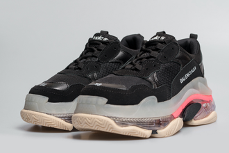 Black clear sole triple s online